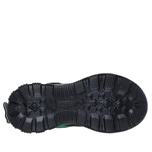 Skechers Boys Youths John Deere Sneakers Rugged Brights Light Ups Green