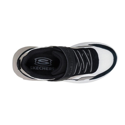 Skechers Boys Youths SKX-225 Natural Black Sneaker