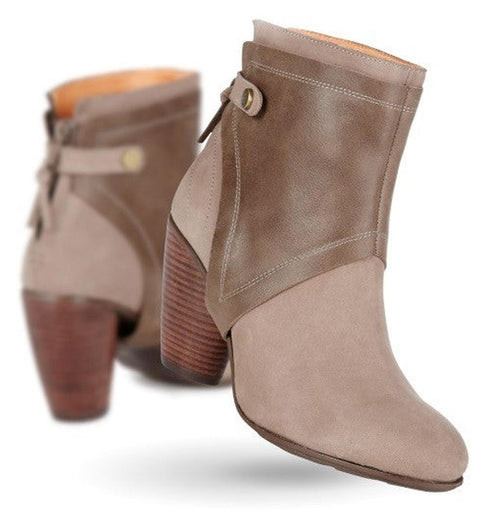 Emu Nepean Leather High Heel Lo Boot womens 5 -10