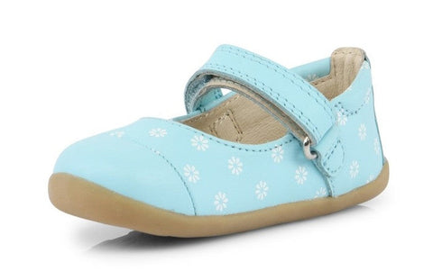 Bobux X Step Ups Swing Daisys Aqua sizes eur 19 -22 723608