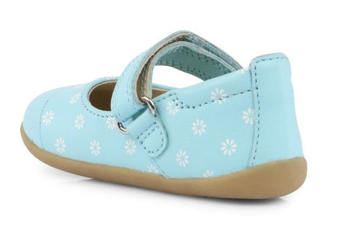 Bobux X Step Ups Swing Daisys Aqua sizes eur 19 -22 723608