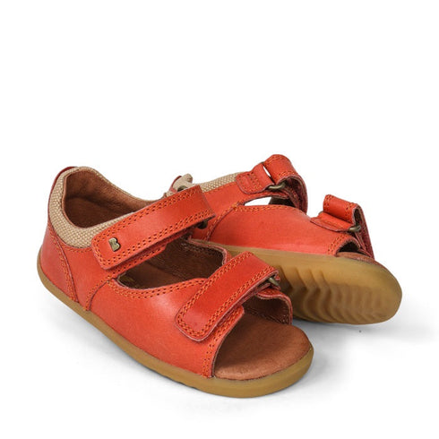 Bobux Step Up SU Driftwood Sandal Paprika 728612