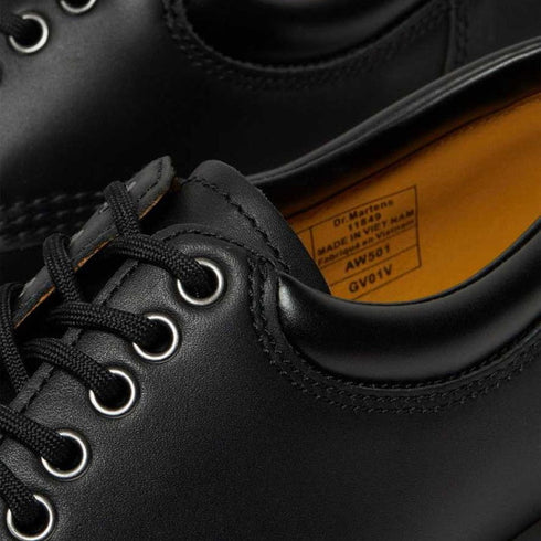 Dr Martens - 8053 Nappa Black Padded Collar Shoes