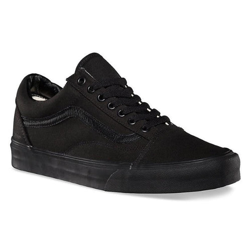 Black Old Skool Vans  Black Sole - Womens Mens Unisex NOT RETURNABLE