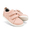 Bobux Iwalk Grass Court Seashell Pink Leather Trainer 633724/633741