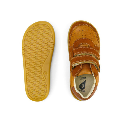 Bobux Kids IWalk IW Riley Sneaker Caramel Tan 638112