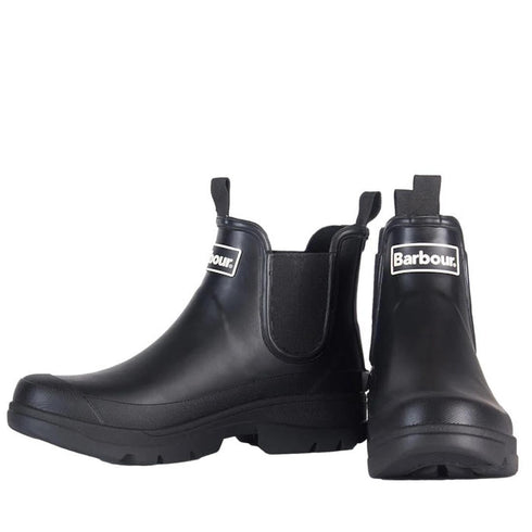 Barbour Nimbus Black Chelsea Wellingtons Womens Rainboot