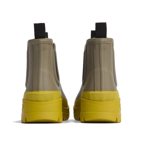 Barbour Nimbus Dusky Green Lime Chelsea Wellingtons Womens Rainboot