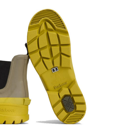 Barbour Nimbus Dusky Green Lime Chelsea Wellingtons Womens Rainboot