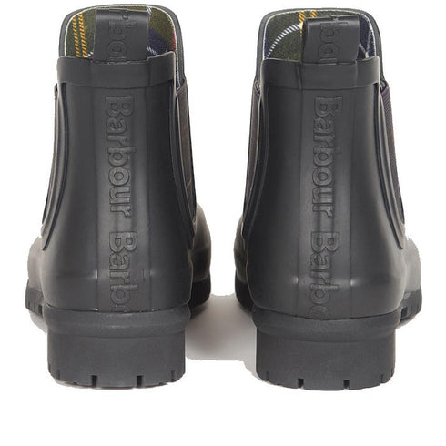 Barbour Kingham Black Chelsea Wellingtons Womens Rainboot