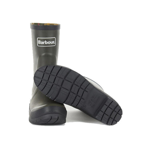 Barbour Banbury Black Mid Calf Wellys Womens Rainboot