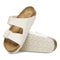 Birkenstock Arizona Birko Flor Eggshell Regular Width