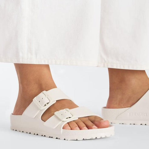 Birkenstock Arizona EVA Eggshell Off White Narrow Width