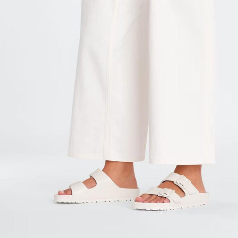 Birkenstock Arizona EVA Eggshell Off White Narrow Width