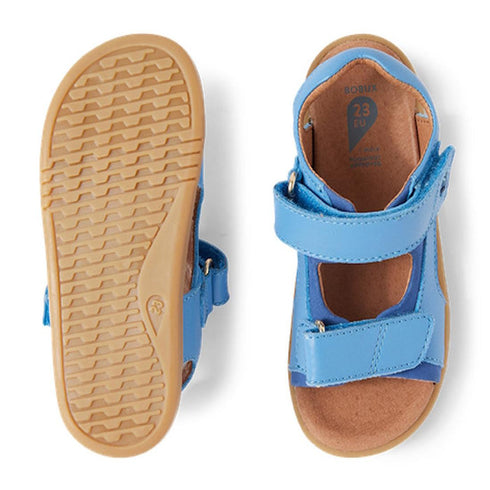 Bobux IW Iwalk Strand Sandal Azure Blue Open Toe