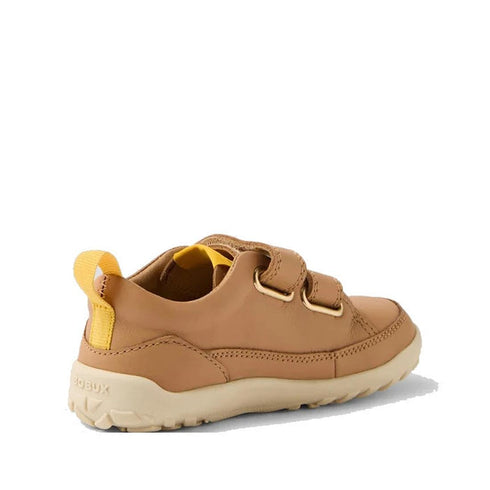 Bobux IW Iwalk Dawn Toddlers Leather Sneaker Sandstorm Tan 654303