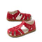 Bobux Kids Plus KP Tropicana II Salsa Red Closed Toe Leather Sandal