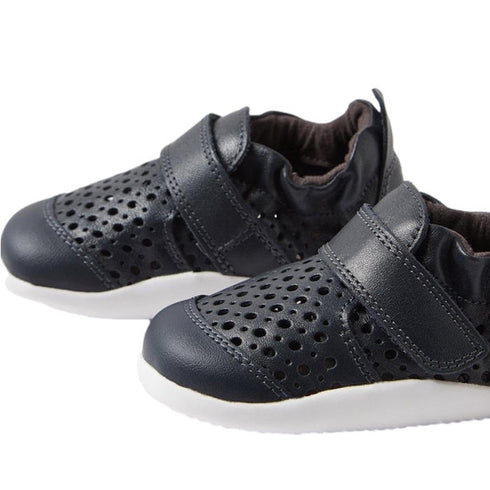 Bobux Xplorer Go Punch Navy First Walker Sandal