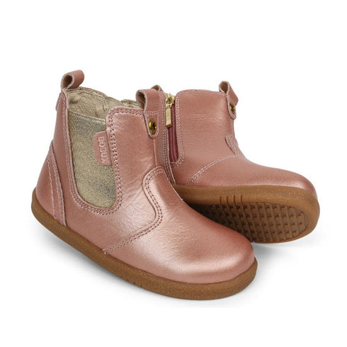 Bobux Iwalk Jodhpur Boot Rose Gold 620839