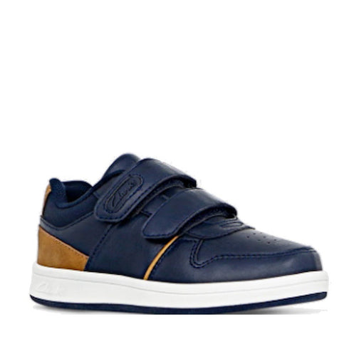 Clarks Dune Jnr Navy Boys Sneaker