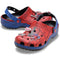 Crocs Toddlers Spider-Man Web Classic Clog Red