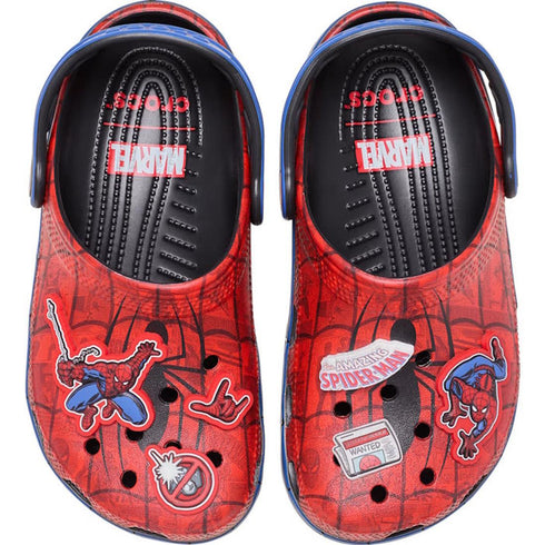 Crocs Toddlers  Spider-Man Web Classic Clog Red