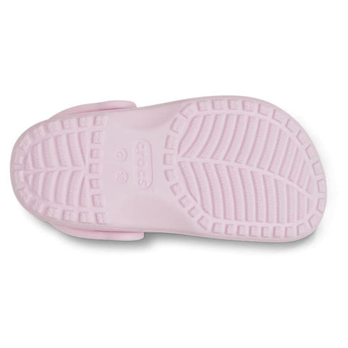 Crocs Kids - Toddlers Classic Floral Cut Out Clog K Pink Milk Sandals