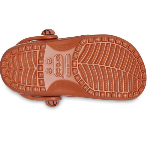 Crocs Kids - Youths BasketBall Classic Clog K Brown Sandals