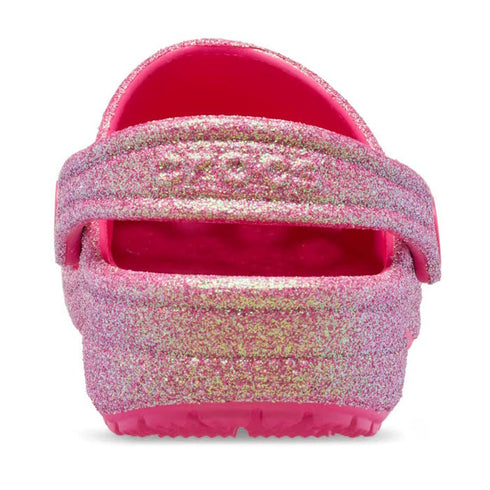 Crocs Kids - Youths Classic Clog K Iridescent Glitter Dragon Fruit
