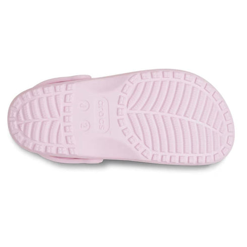 Crocs Kids - Classic Floral Cut Out Clog K Pink Milk Youths