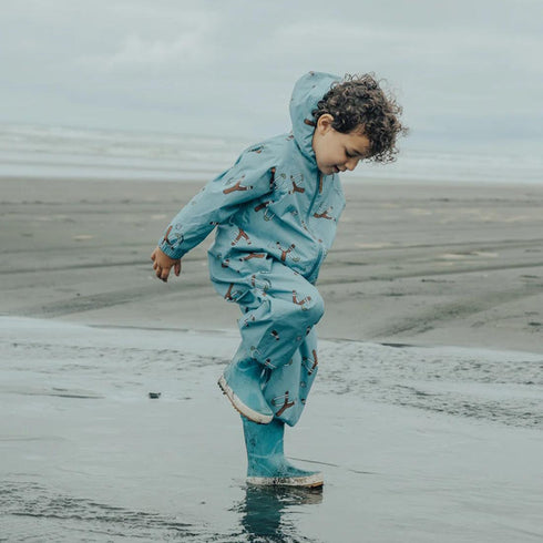 CryWolf Rain Boots Stone Blue