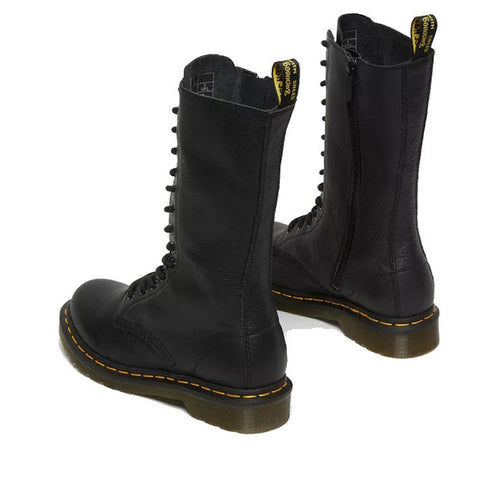 Dr Martens - 1B99 14 Up Zip Black Boot Virginia Leather