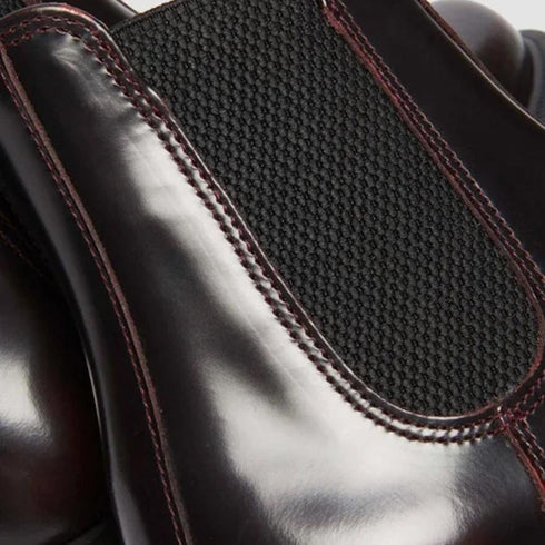 Dr Martens Flora Chelsea Boot Womens Cherry Red Arcadia