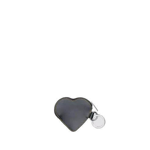 Dr Martens Heart Purse Keyring Black Kiev Leather Bag Charm