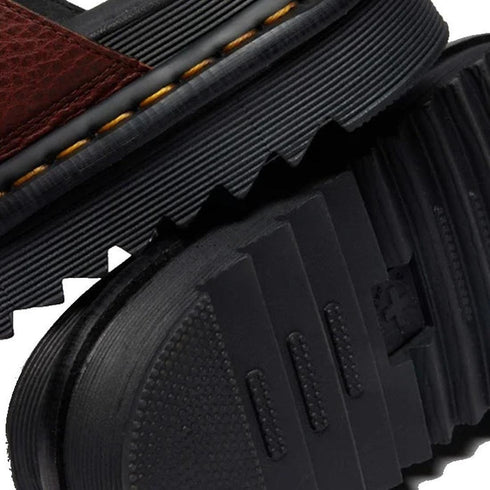 Dr Martens Myles Cashew Ambassador Brown Leather Sandal