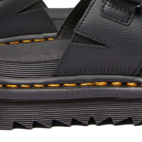 Dr Martens Raine Slide Sandal Black Athena Leather