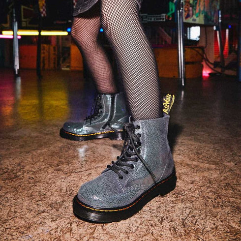 Dr Martens Kids - 1460 J Iridescent Metallic Kidray Boot