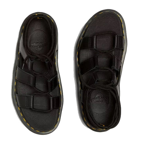 Dr Martens XL Nartilla Platform Gladiator Sandal Black Athena CLEARANCE Last One