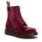 Dr Martens 1460 Vegan Pascal Cherry Red Velvet 8 Eye Boot