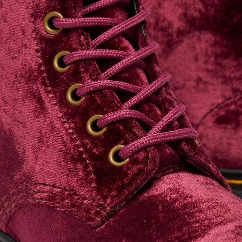 Dr Martens 1460 Vegan Pascal Cherry Red Velvet 8 Eye Boot
