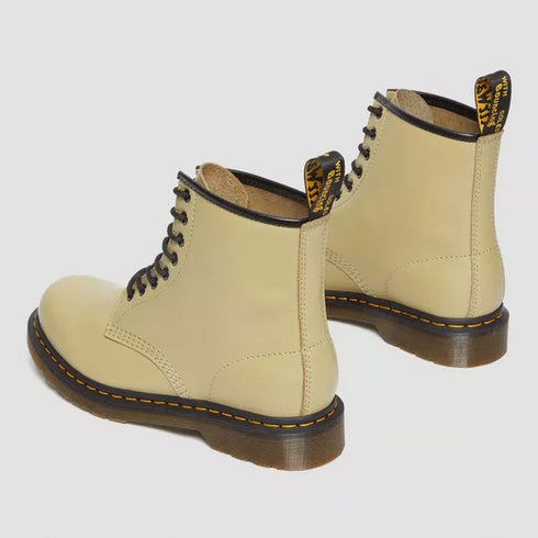 Dr Martens 1460 Smooth Pale Olive 8 up Leather Boot
