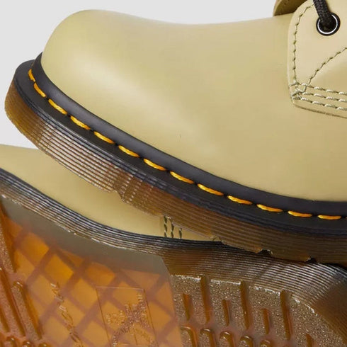 Dr Martens 1460 Smooth Pale Olive 8 up Leather Boot
