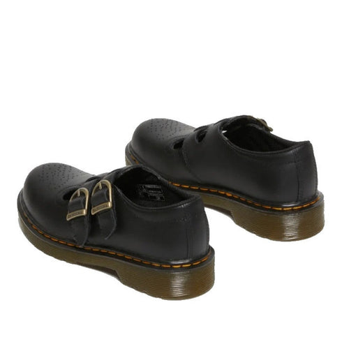 Dr Martens Kids 8065 J Black Softy T Mary Jane Leather Shoe