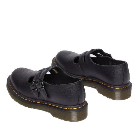 Dr Martens 8065 2 Strap Mary Jane Black Virginia Soft Leather