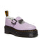 Dr Martens Addina Lilac Flower Buckle Mary Jane Quad Platform CLEARANCE