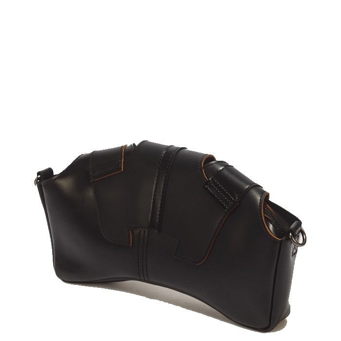 Dr Martens Baguette Bag Black Analine Vintage Smooth Bag