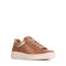 EOS Jolie Pecan Leather Trainer With Zip