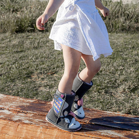 EMU Kids Pegasus Charcoal Wool Boot LAST ONE CLEARANCE