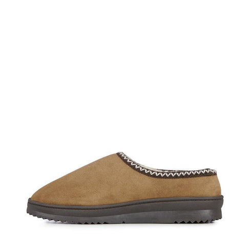 Emu Platinum Outback Scuff Chestnut Sheepskin Slipper