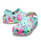 Crocs Kids - Marbled Clog Sandal Aqua Pink Youths